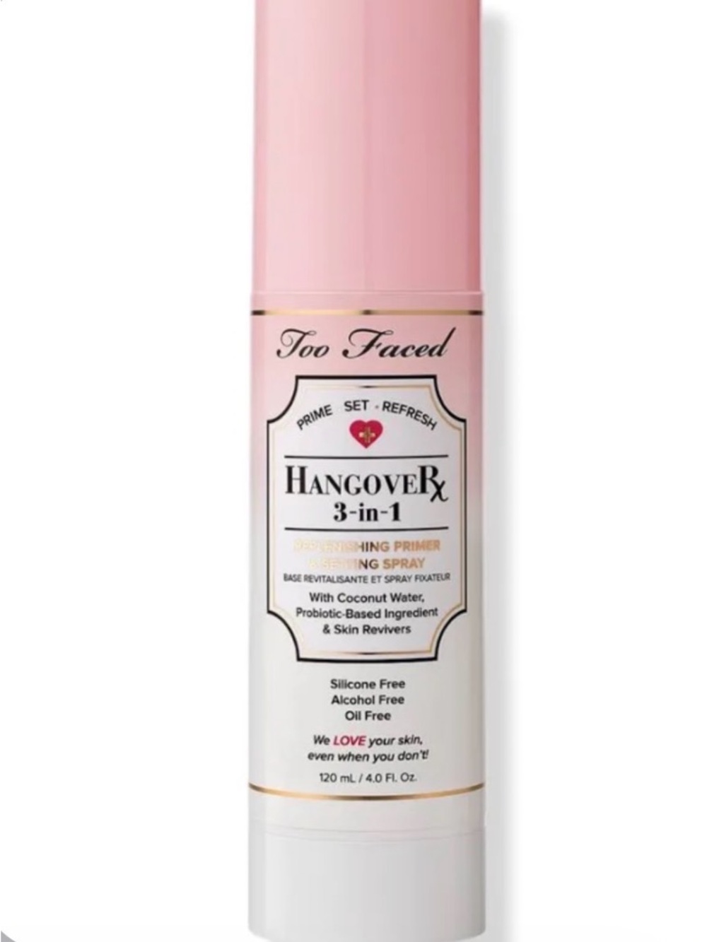 Too Faced Hangover 3-in-1 Setting Spray & Primer